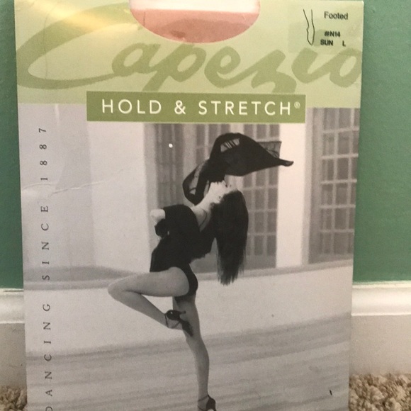 Capezio Hold and Stretch Footed Tights - Picture 1 of 2